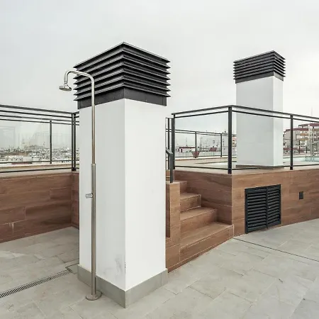 Uxama Luxury Penthouse En Triana - Terraza Y Parking Privados - Piscina Apartament