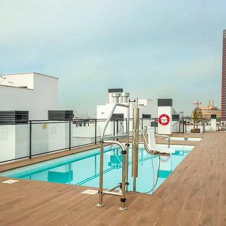 Uxama Luxury Penthouse En Triana - Terraza Y Parking Privados - Piscina Apartament
